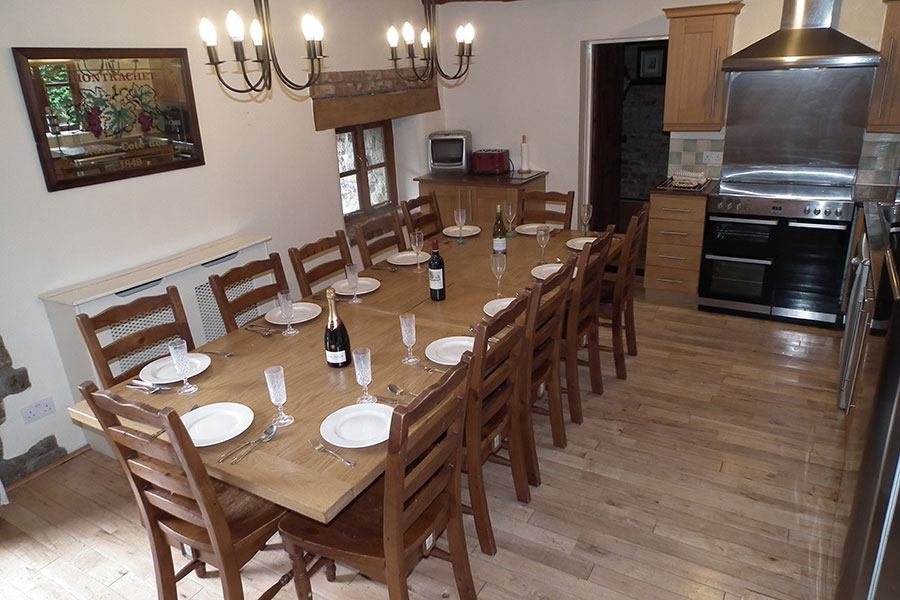 large dining table