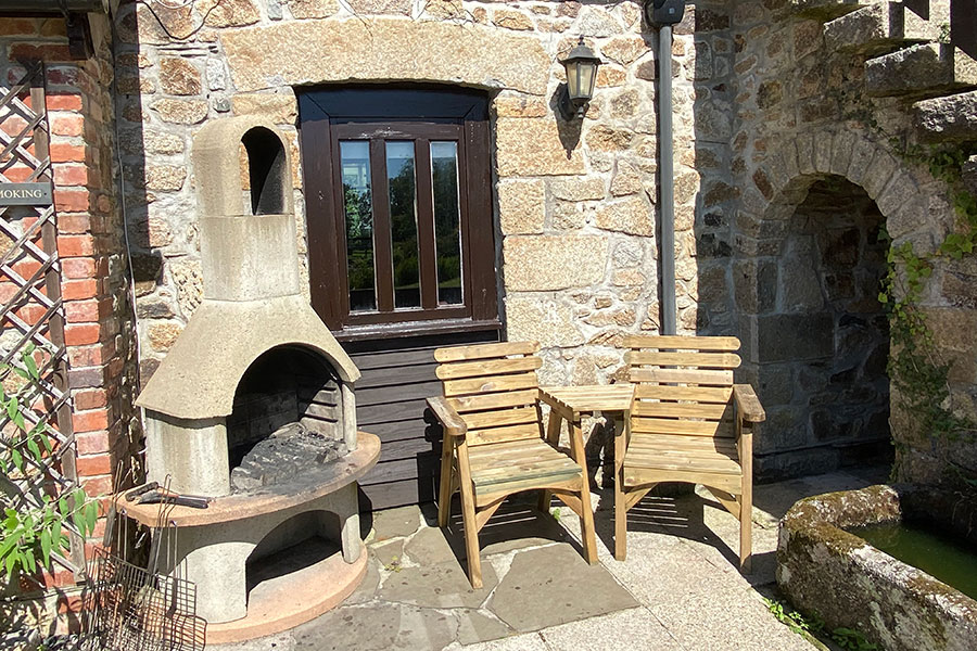 outdoor seating