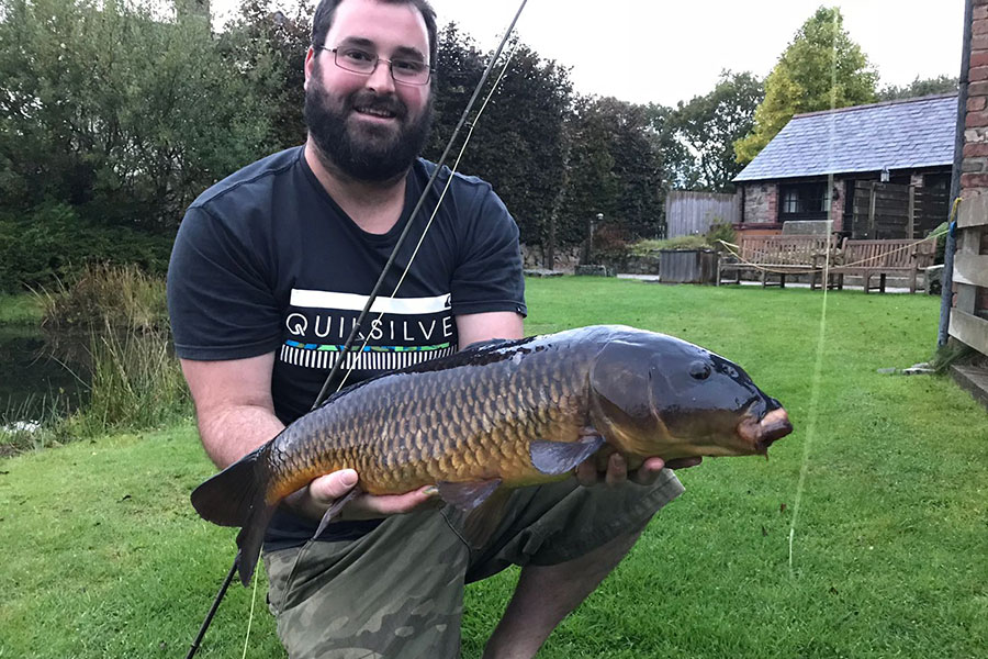 fish caught in the lake